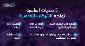 5 تحديات تواجه الشركات الخدمية